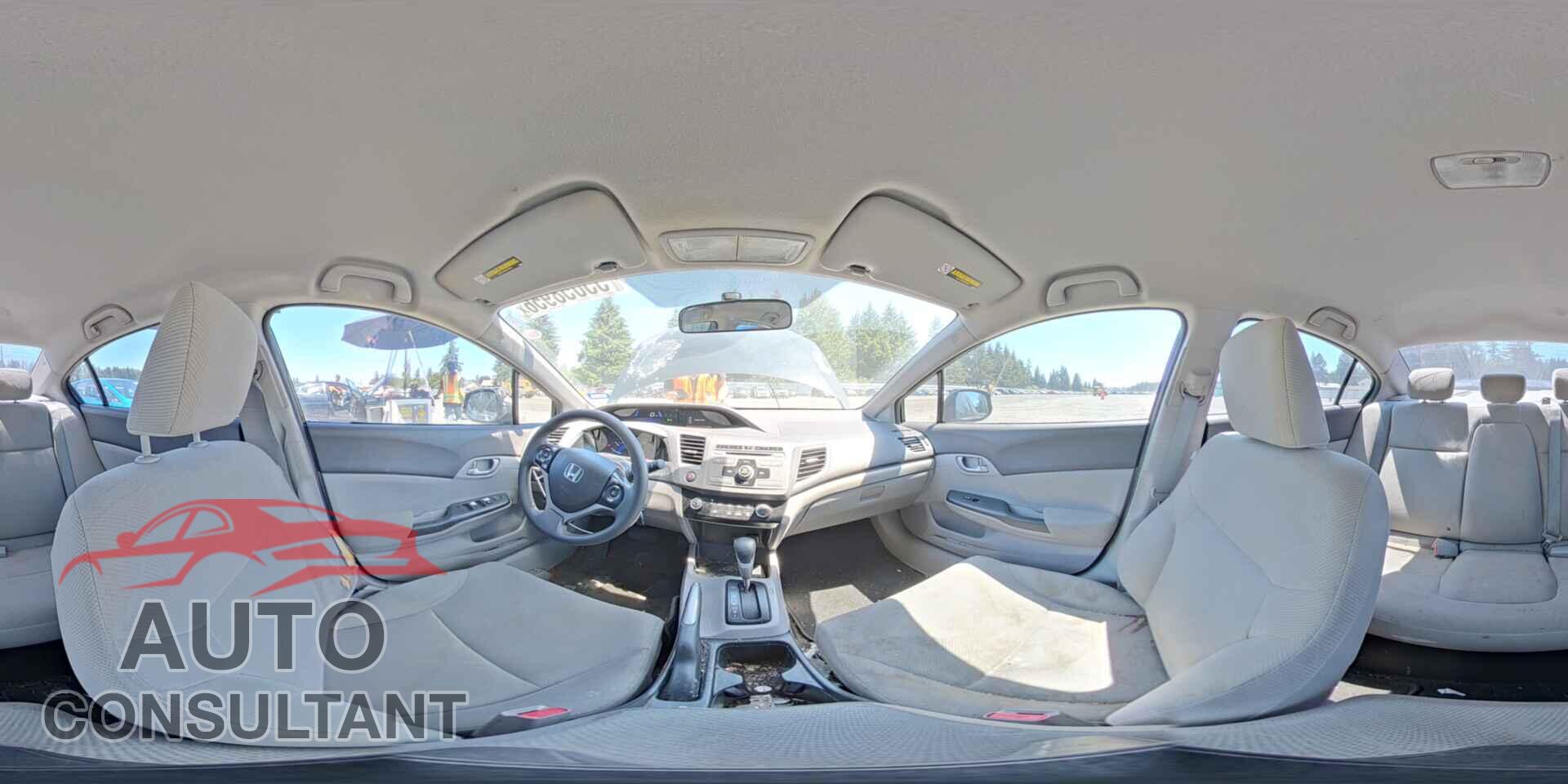HONDA CIVC 2012 - 2HGFB2F56CH595148