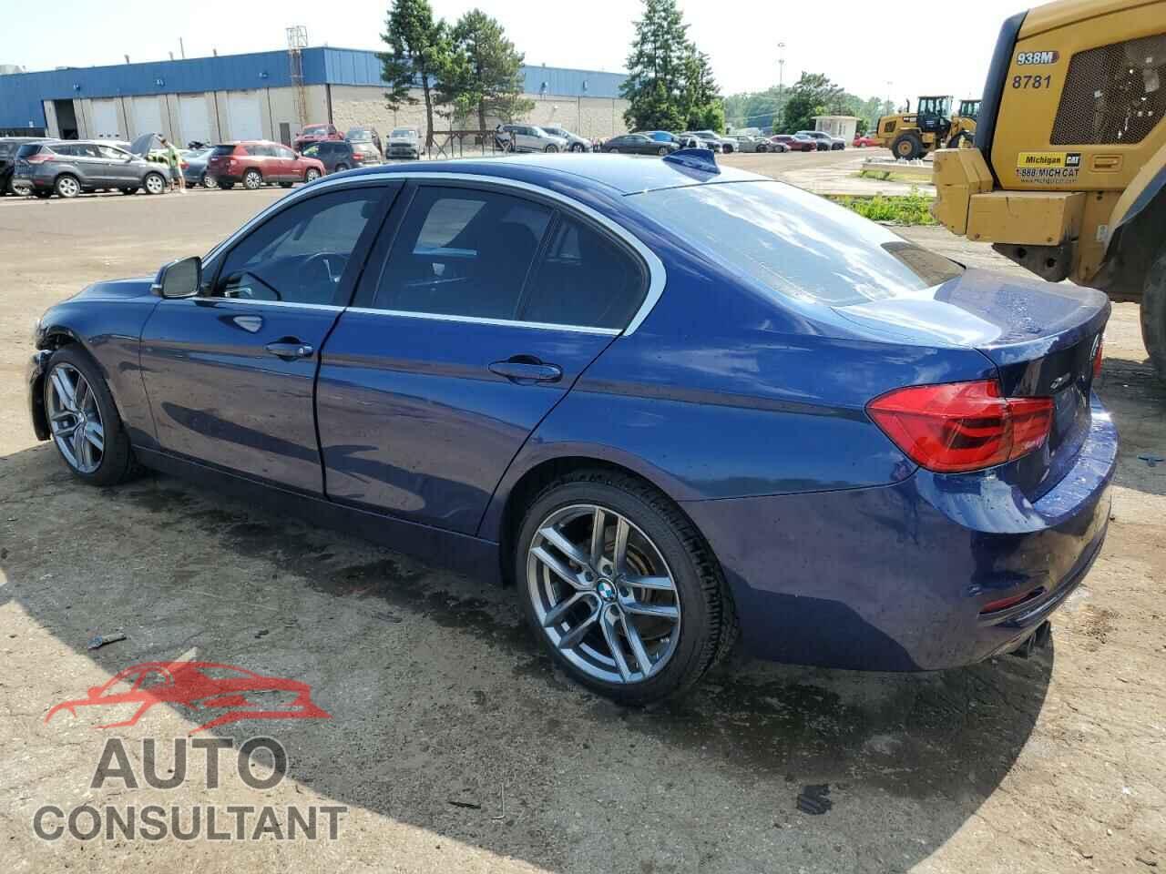 BMW 3 SERIES 2017 - WBA8D9C36HA011945