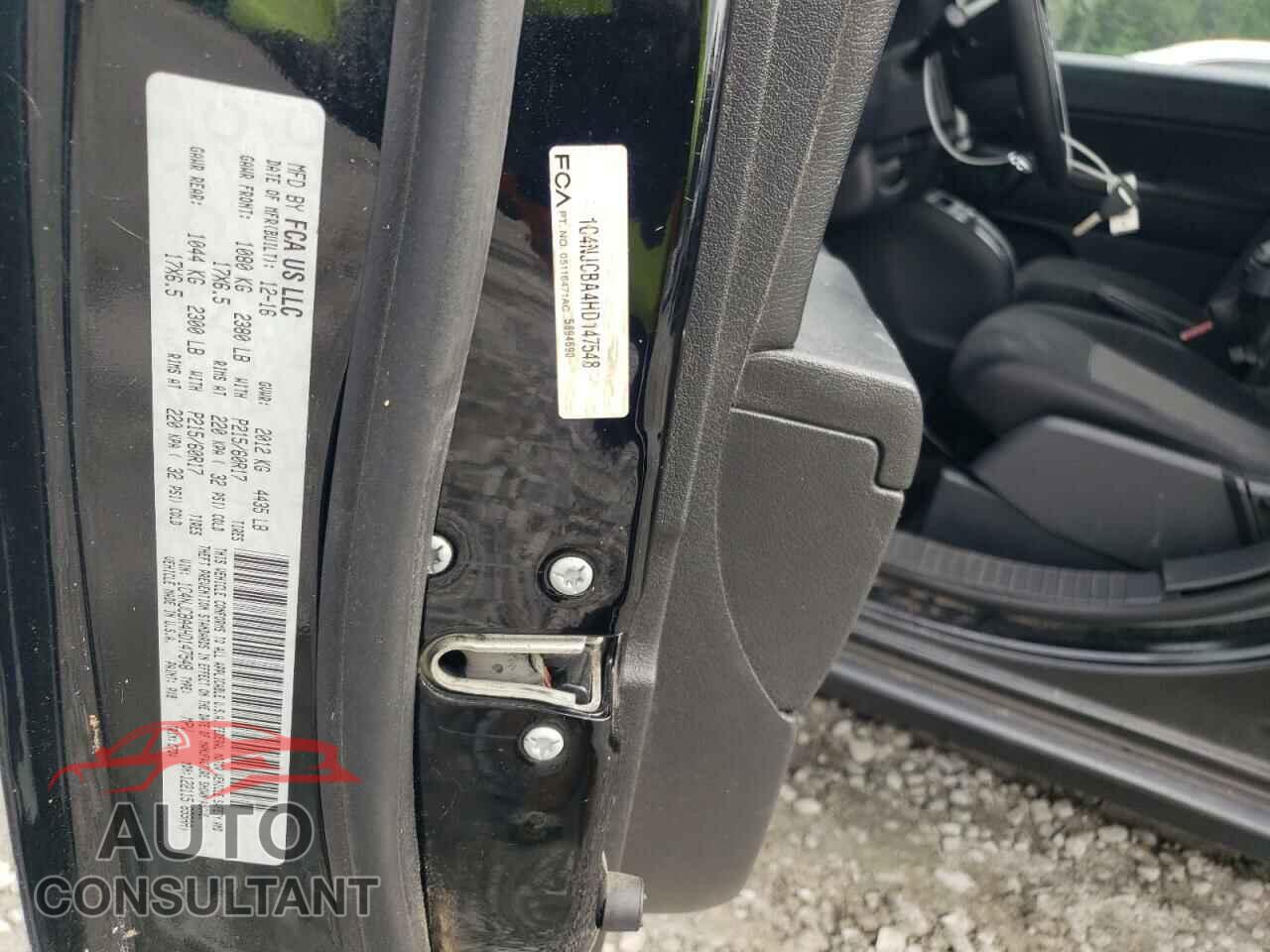 JEEP COMPASS 2017 - 1C4NJCBA4HD147548