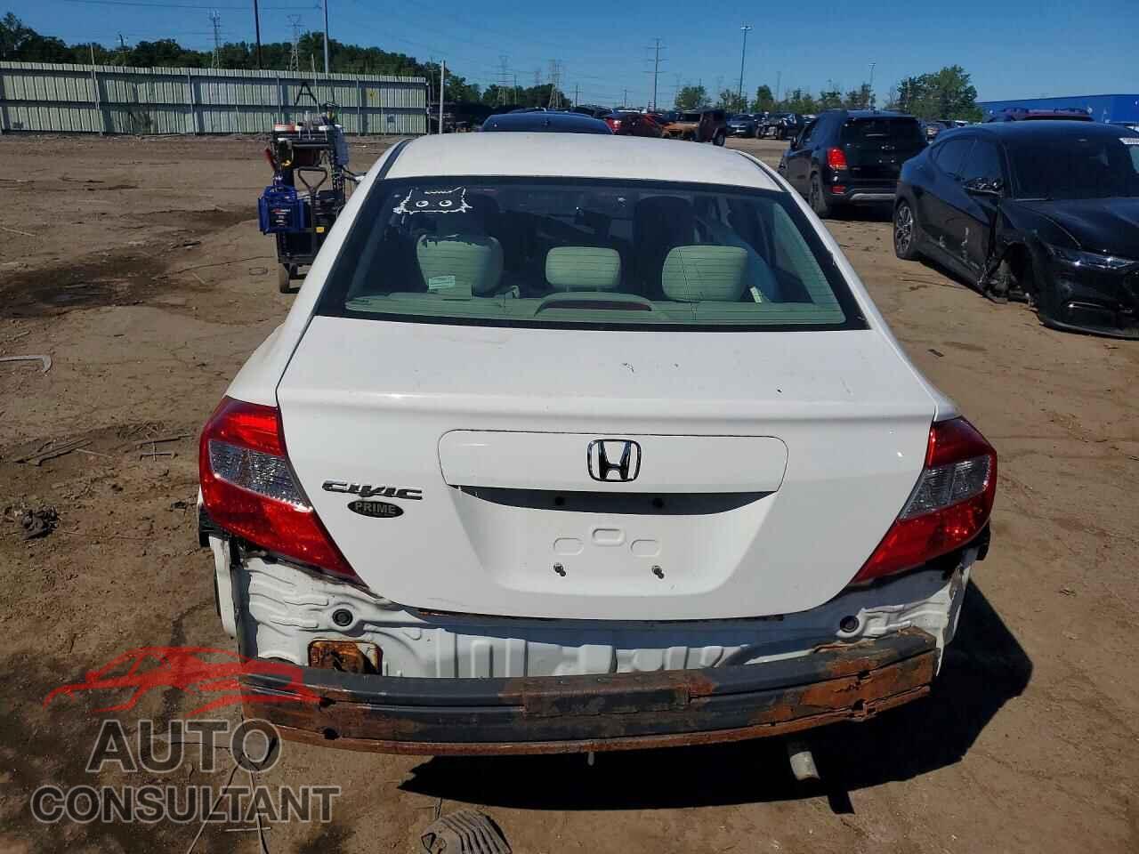 HONDA CIVIC 2012 - 2HGFB2F5XCH595752