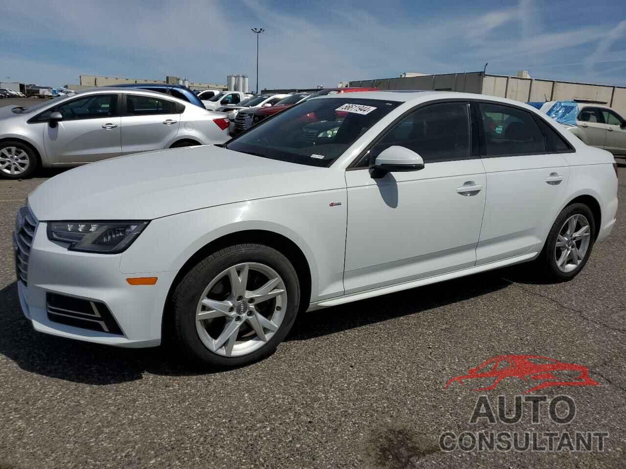 AUDI A4 2018 - WAUKMAF41JA234279