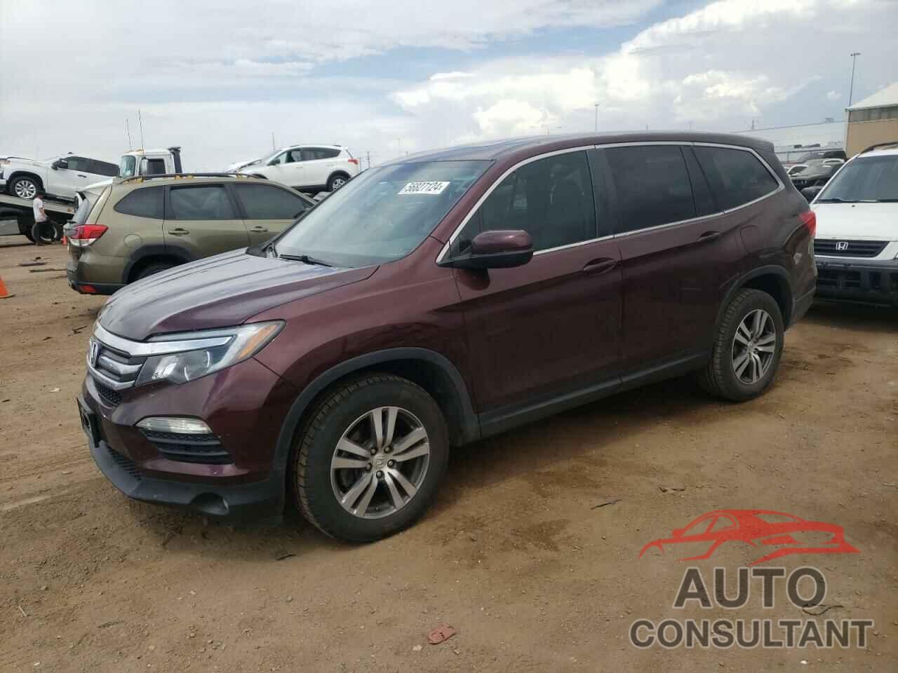 HONDA PILOT 2017 - 5FNYF6H50HB084399