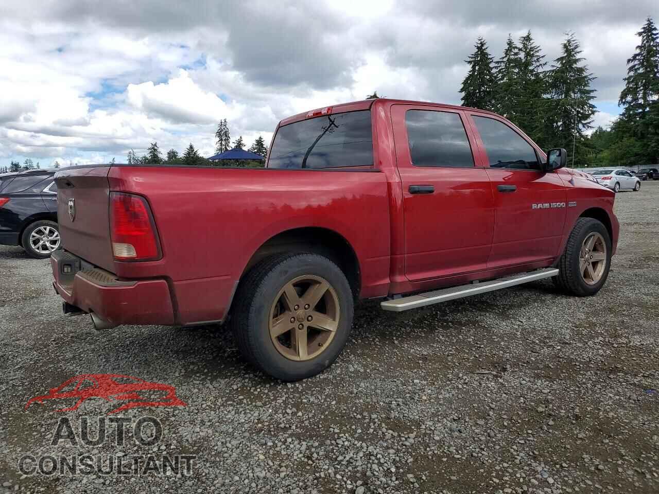DODGE RAM 1500 2012 - 1C6RD6KT9CS223837