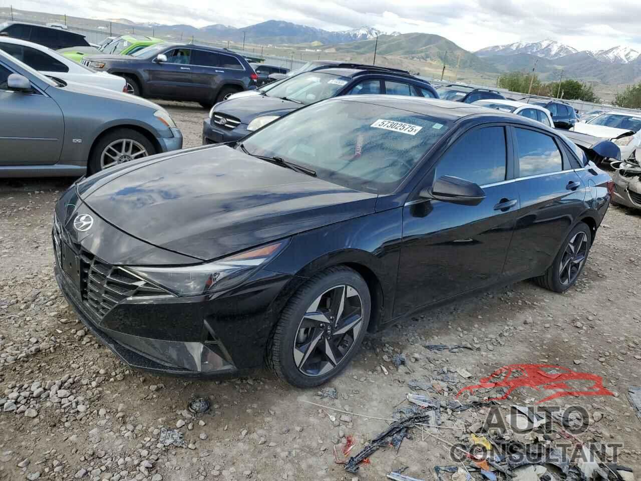 HYUNDAI ELANTRA 2022 - 5NPLP4AG1NH060245