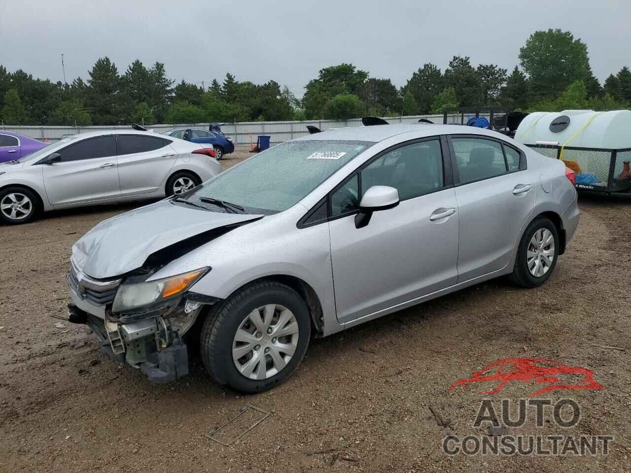 HONDA CIVIC 2012 - 2HGFB2F57CH304043