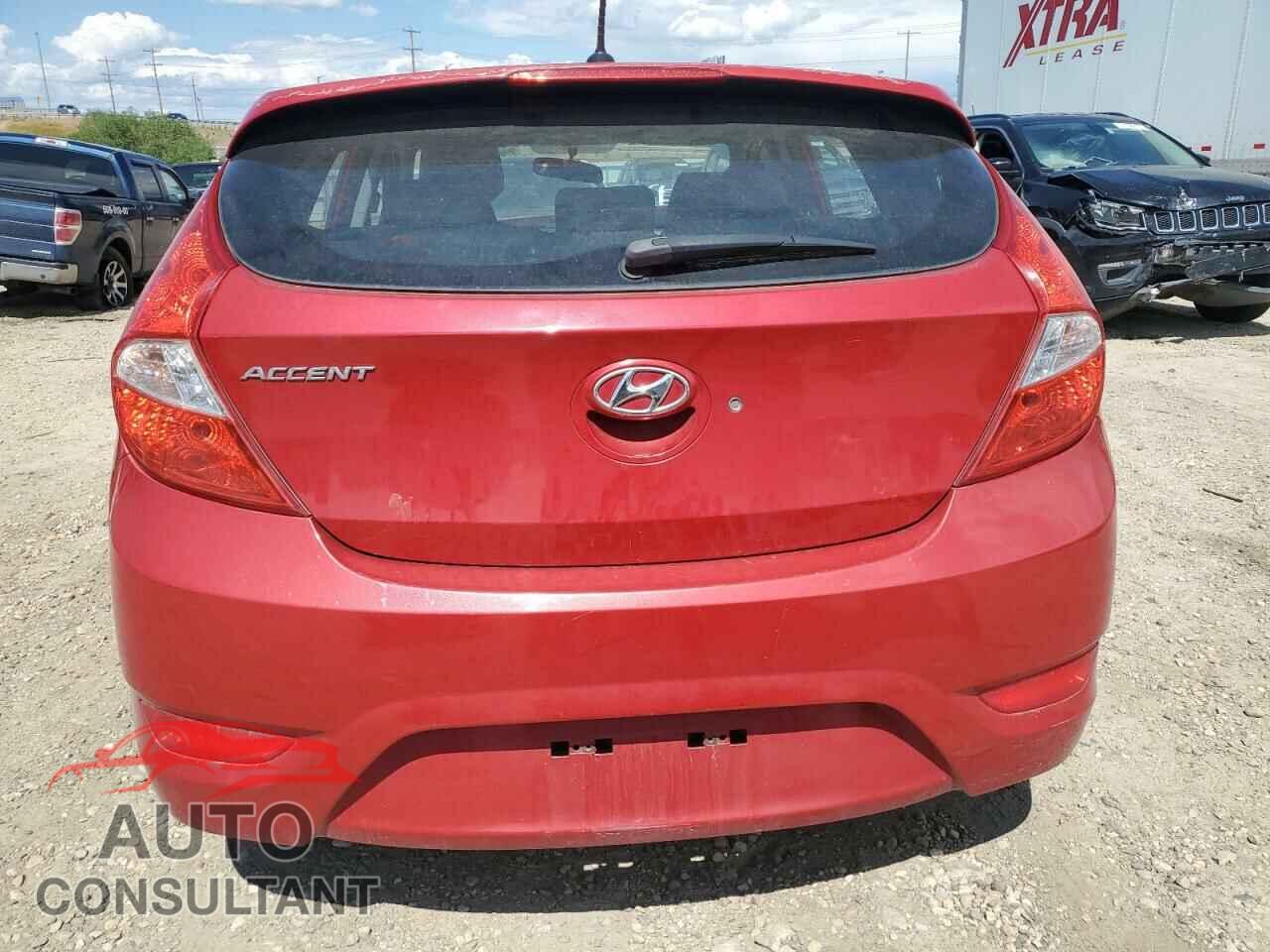 HYUNDAI ACCENT 2013 - KMHCU5AE7DU085888