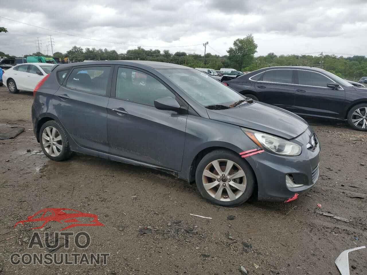 HYUNDAI ACCENT 2012 - KMHCU5AE3CU050053
