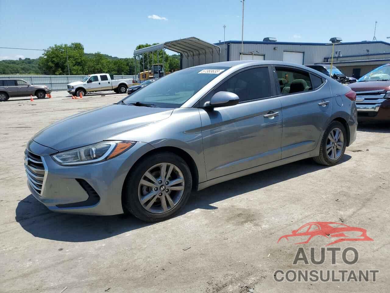 HYUNDAI ELANTRA 2017 - KMHD84LF5HU149893