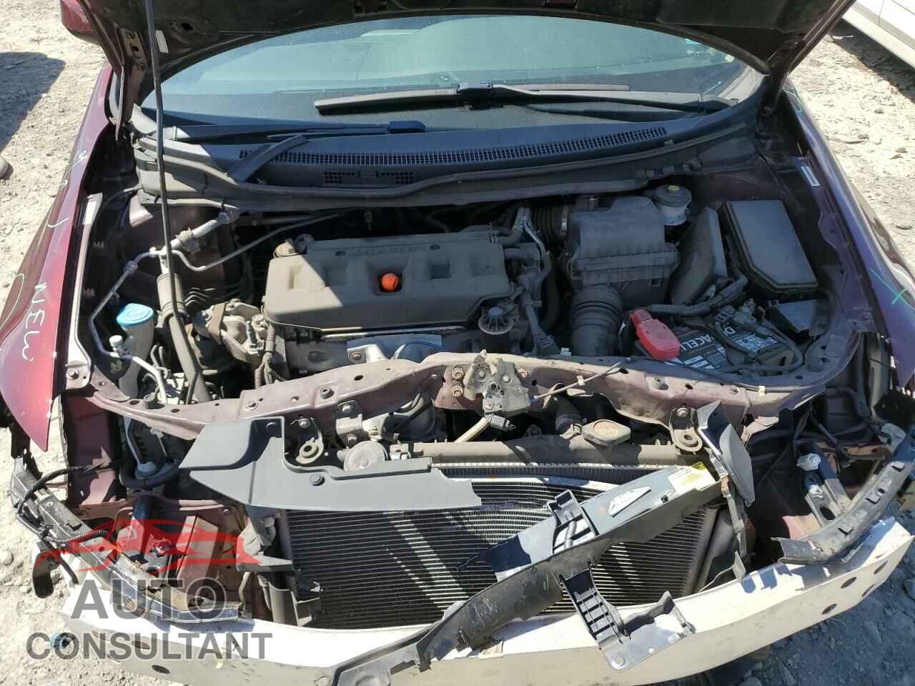 HONDA CIVIC 2012 - 2HGFB2F93CH536741
