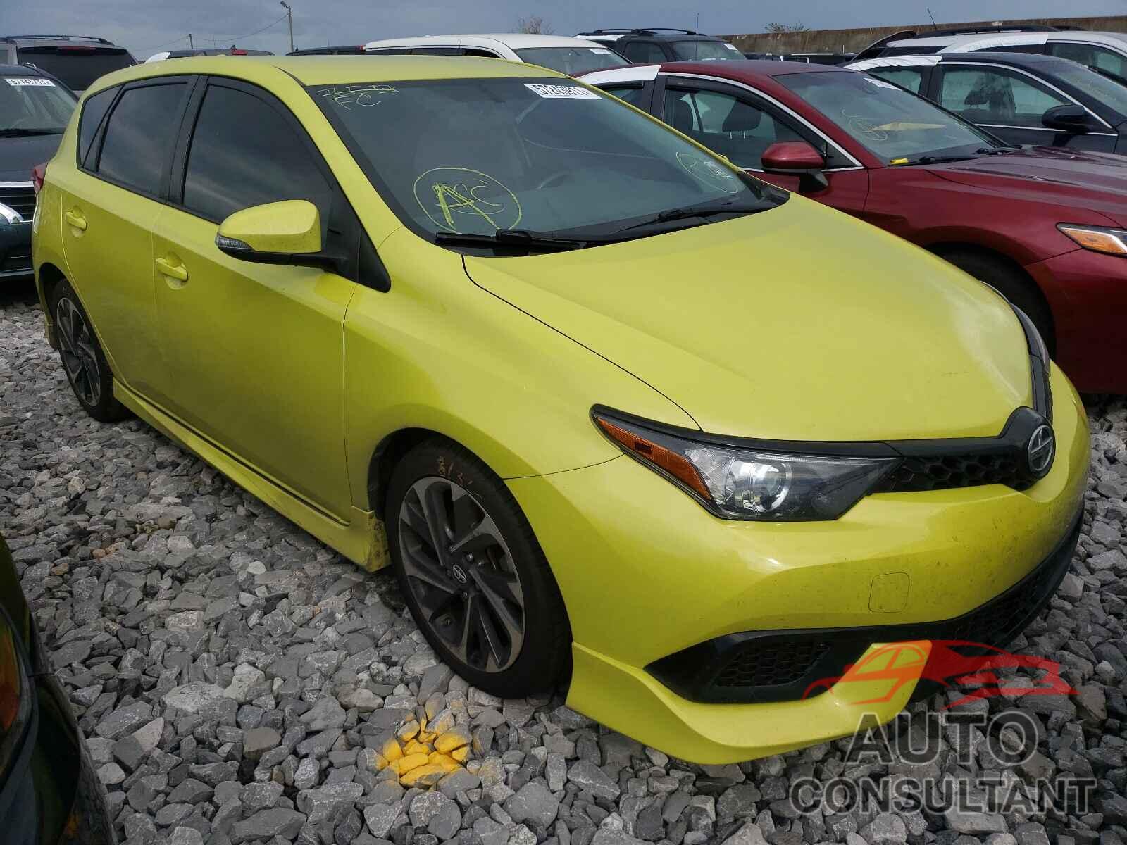 TOYOTA SCION 2016 - JTNKARJE0GJ508778