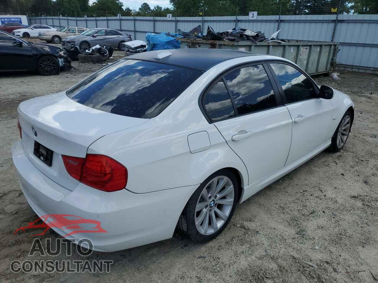 BMW 3 SERIES 2011 - WBAPK7C55BA973541