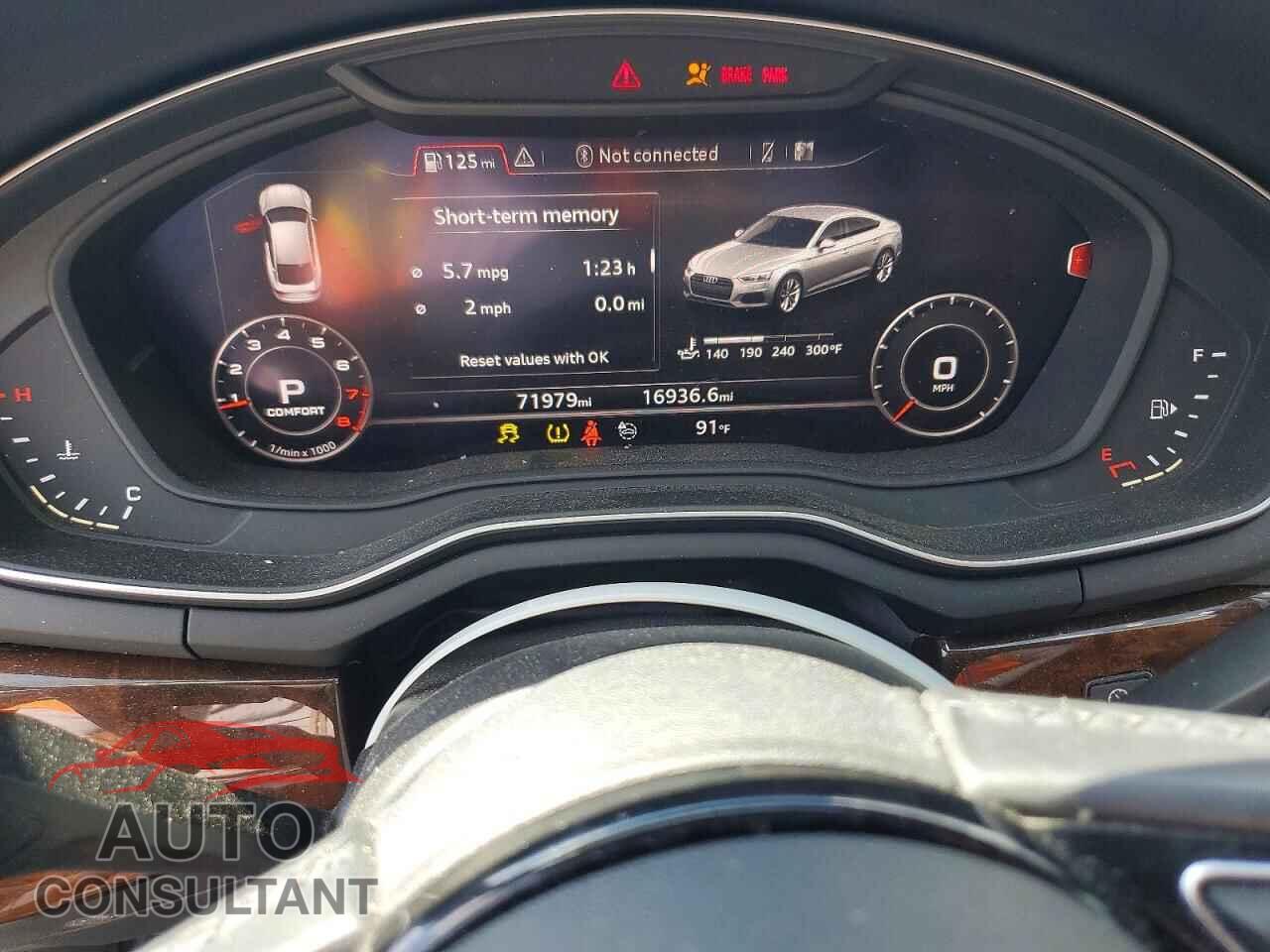 AUDI A5 2018 - WAUBNCF55JA114440