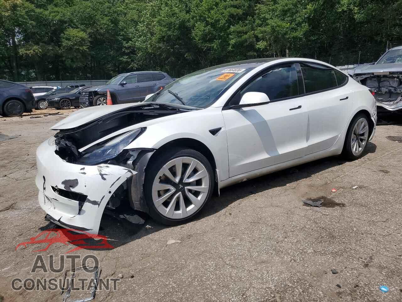 TESLA MODEL 3 2022 - 5YJ3E1EB0NF257313