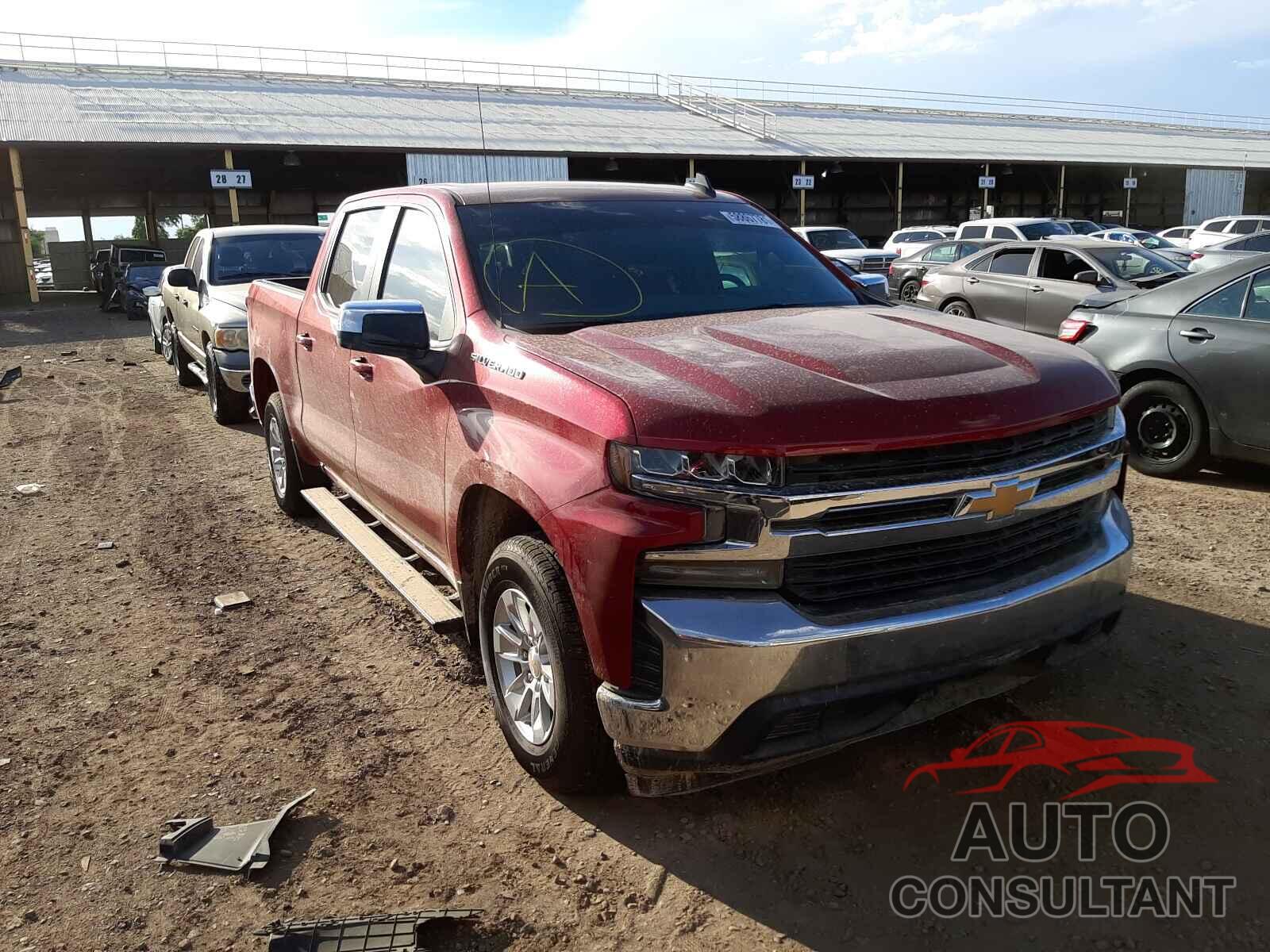 CHEVROLET SILVERADO 2021 - 3GCPWCED4MG381654