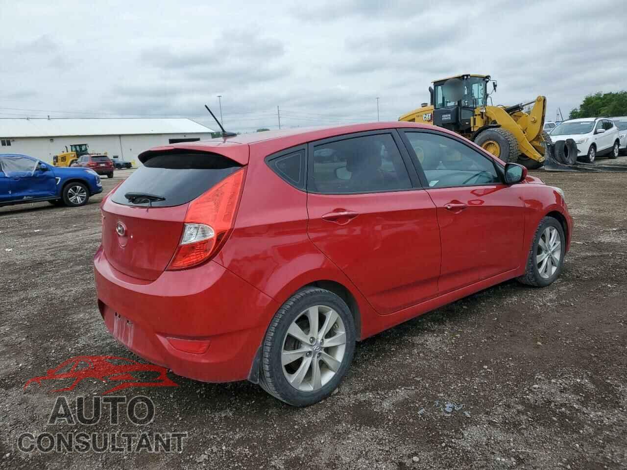 HYUNDAI ACCENT 2012 - KMHCU5AE3CU034418