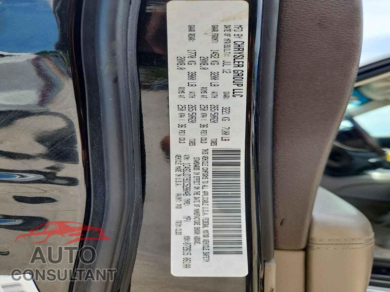 DODGE DURANGO 2013 - 1C4SDJDT9DC528048