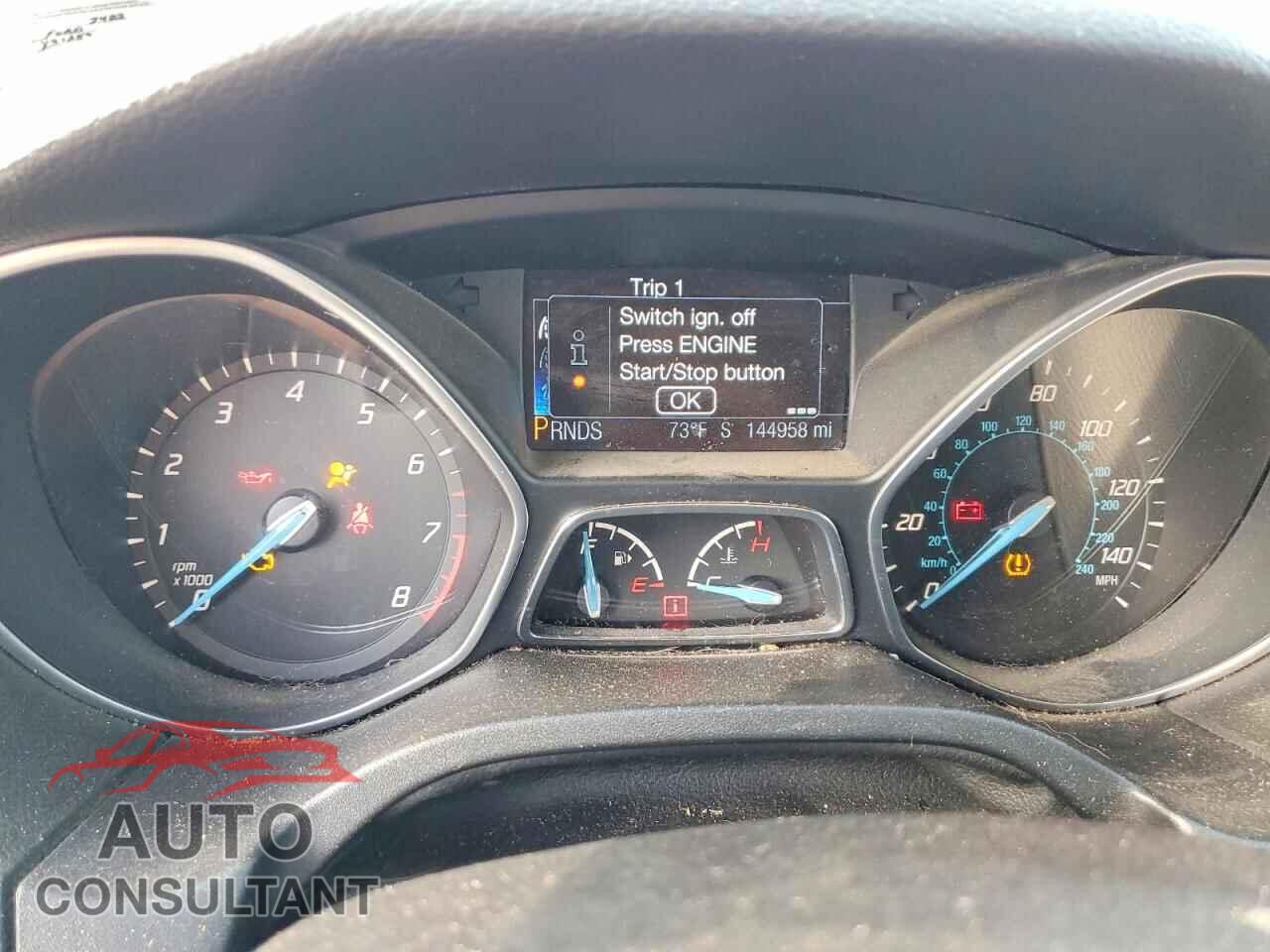 FORD FOCUS 2013 - 1FADP3N25DL317422