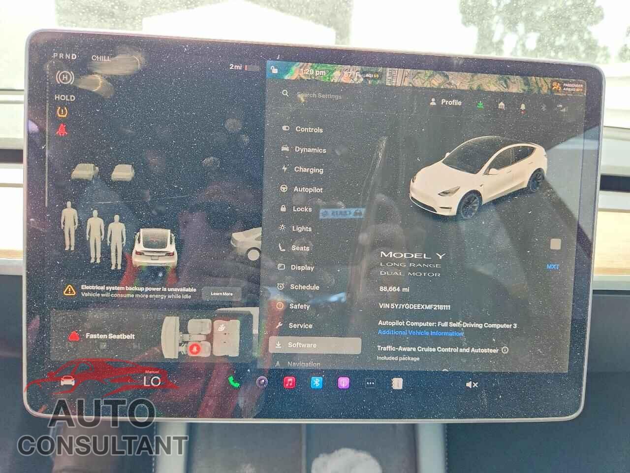 TESLA MODEL Y 2021 - 5YJYGDEEXMF218111