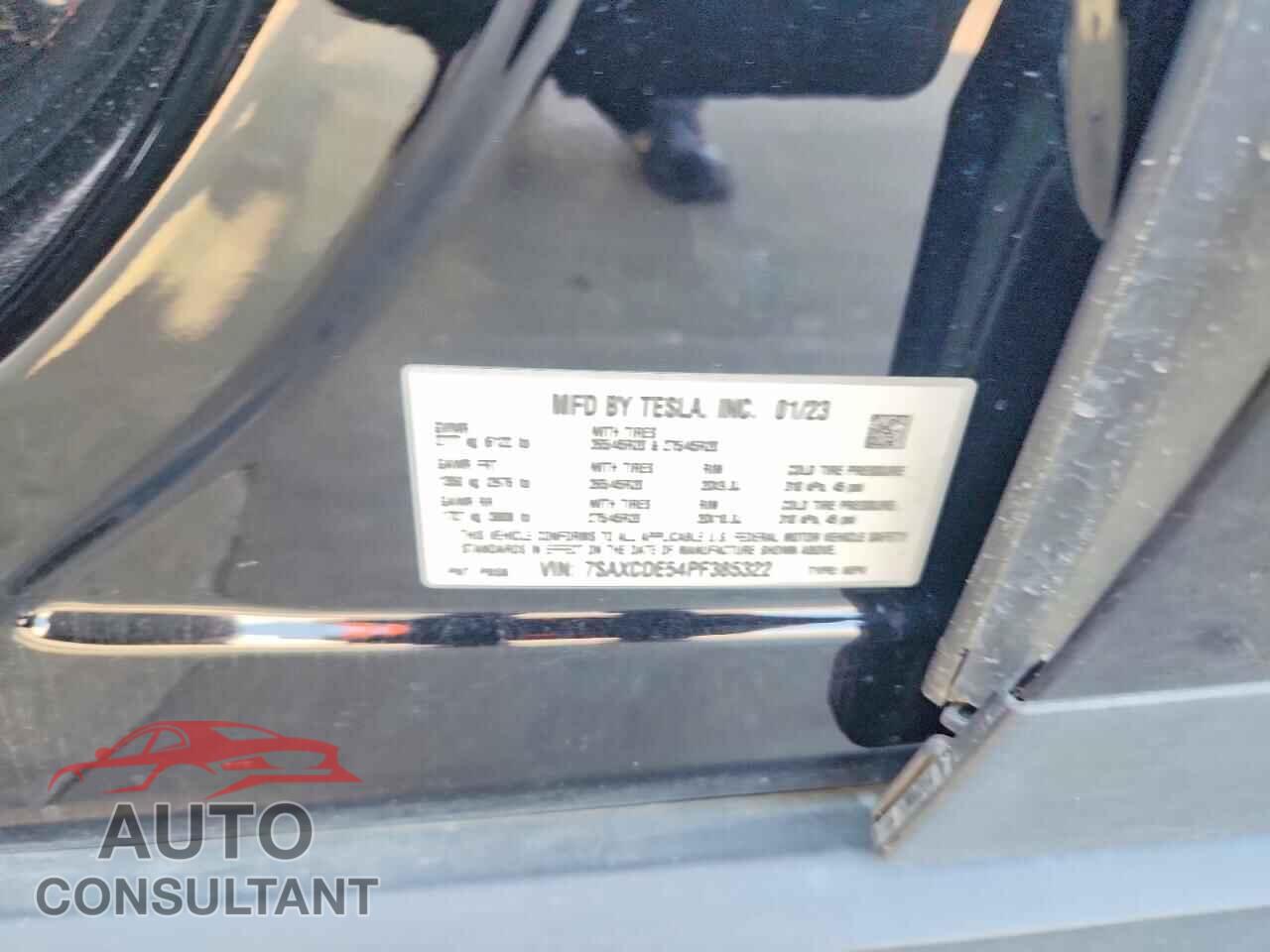 TESLA MODEL X 2023 - 7SAXCDE54PF385322