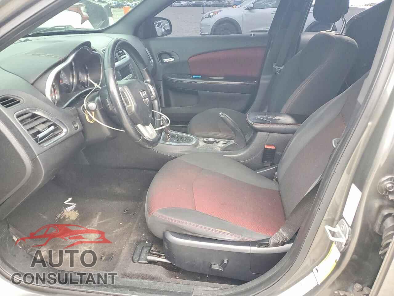 DODGE AVENGER 2012 - 1C3CDZEG7CN234269