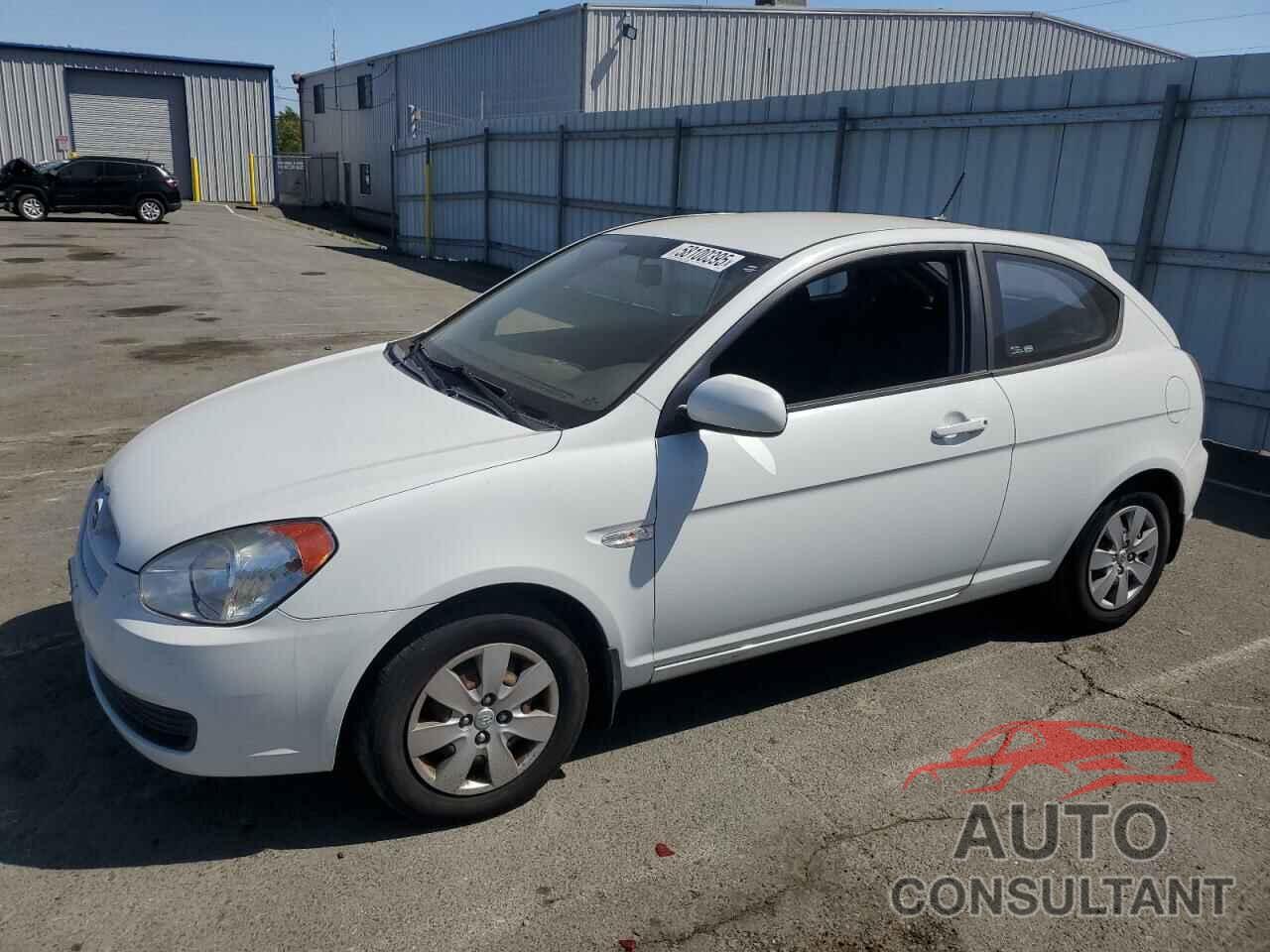 HYUNDAI ACCENT 2011 - KMHCM3AC4BU192462