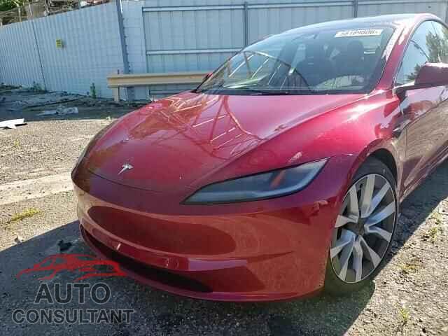 TESLA MODEL 3 2025 - 5YJ3E1EBXSF907468