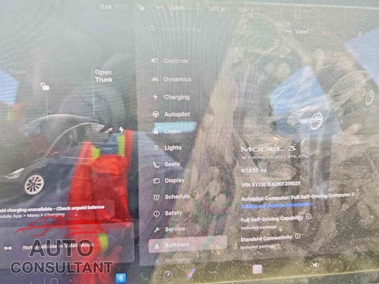 TESLA MODEL 3 2019 - 5YJ3E1EA2KF311021