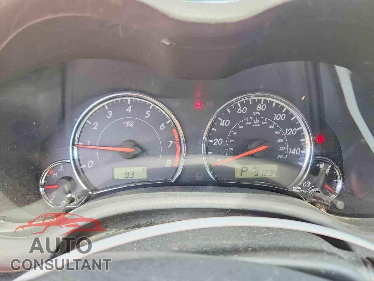 TOYOTA COROLLA 2012 - 2T1BU4EE8CC772930