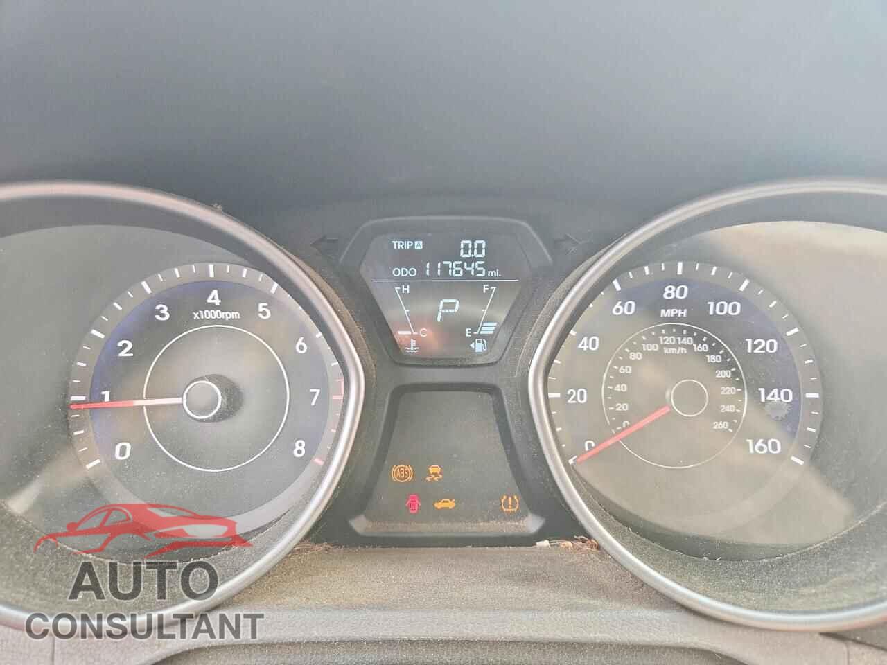 HYUNDAI ELANTRA 2012 - 5NPDH4AE5CH073545