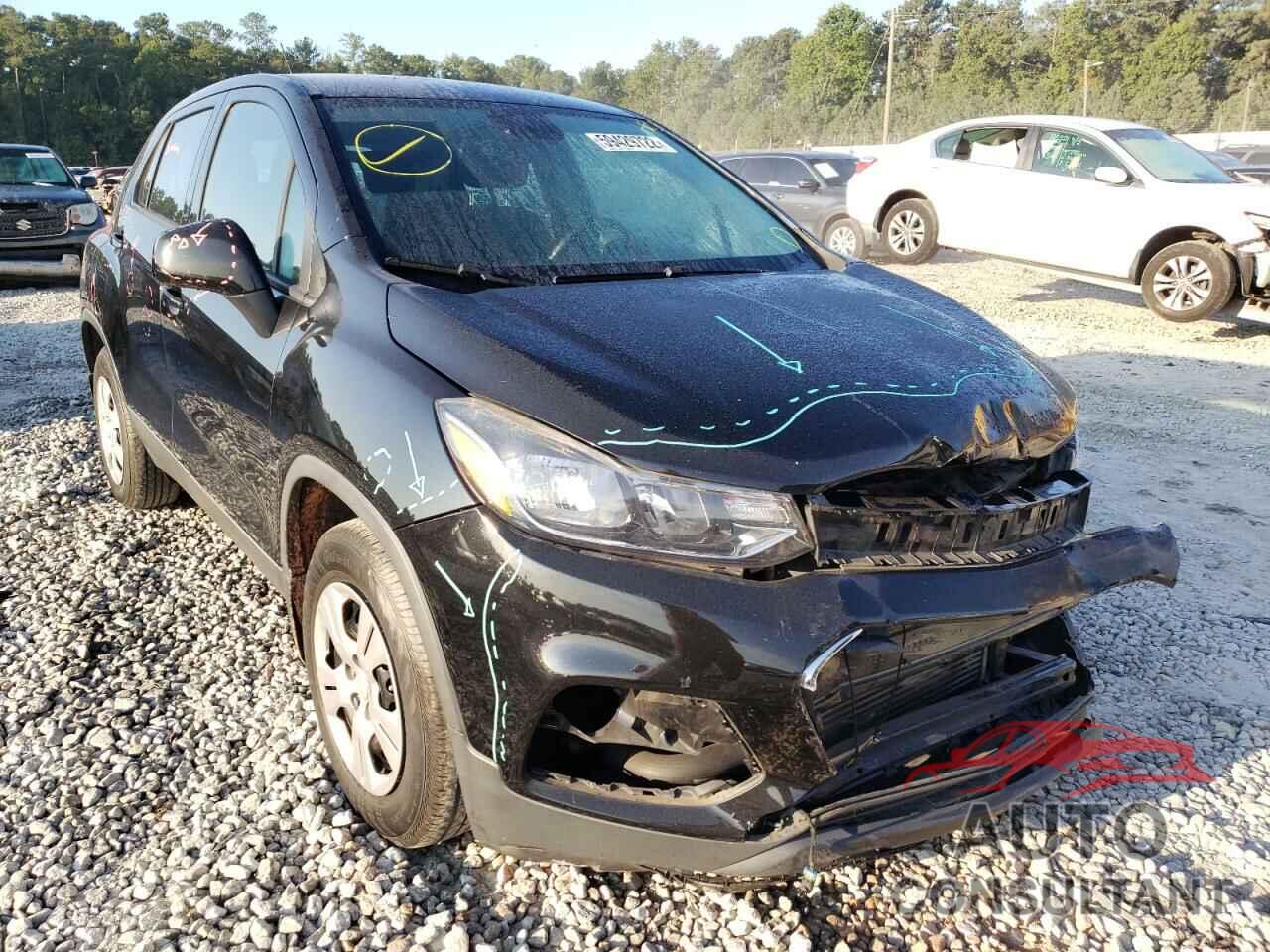 CHEVROLET TRAX 2018 - 3GNCJKSB6JL409331