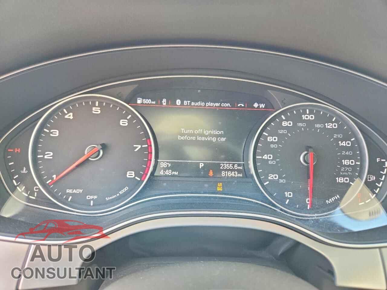 AUDI A6 2016 - WAUGFAFC2GN105945