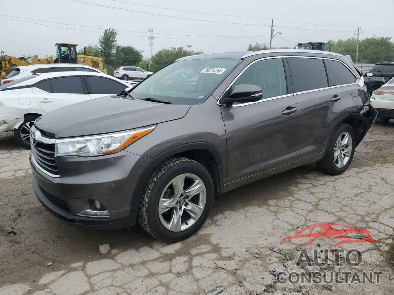 TOYOTA HIGHLANDER 2016 - 5TDDKRFH5GS239810