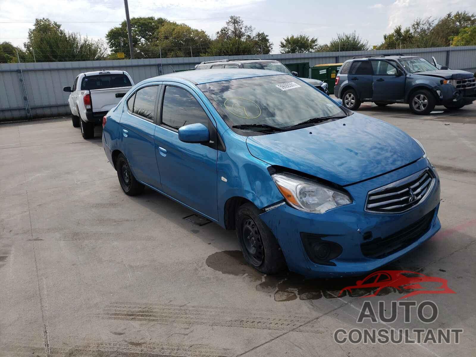 MITSUBISHI MIRAGE 2017 - ML32F3FJ6HHF08646