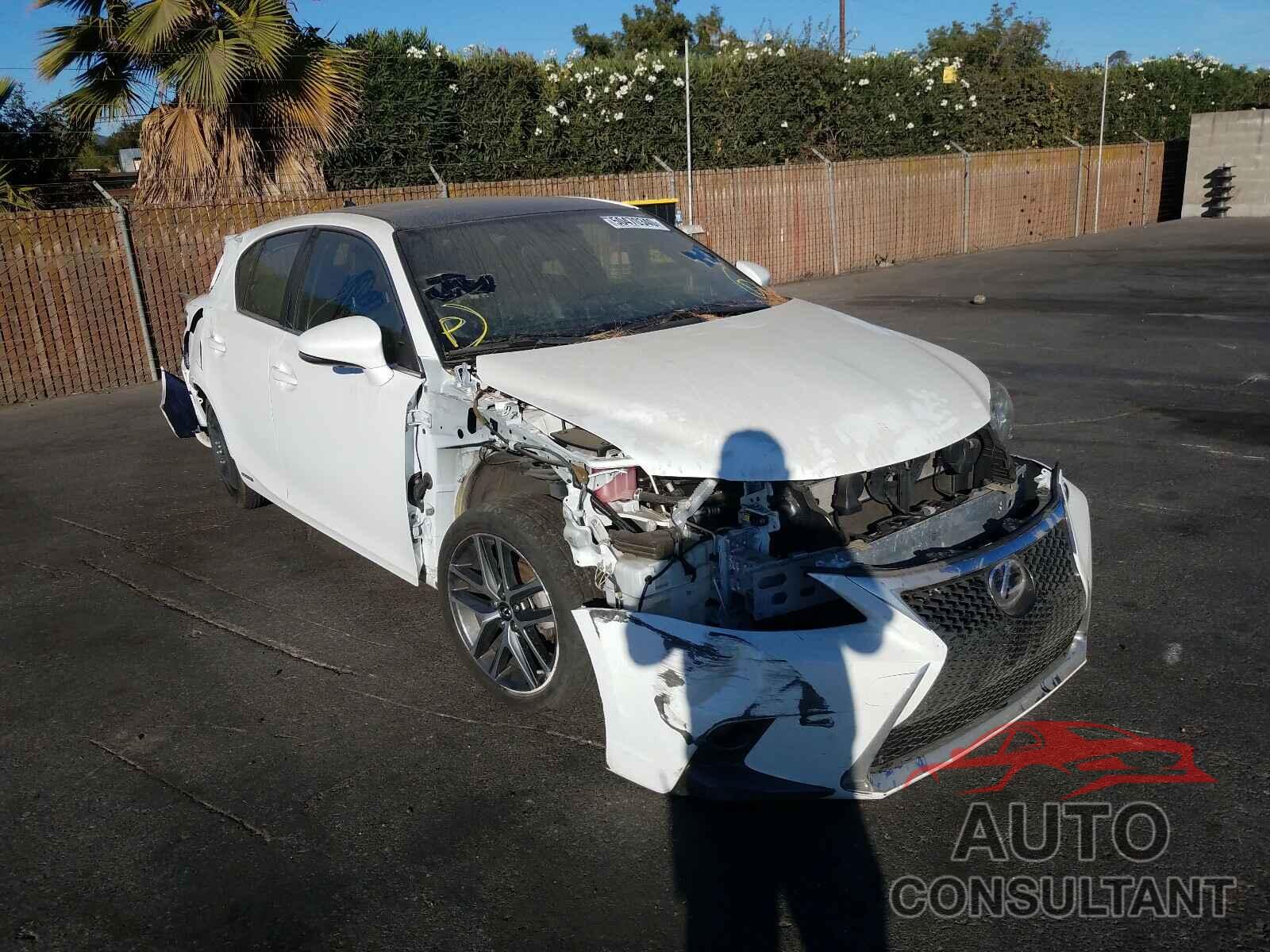 LEXUS CT 200 2017 - JTHKD5BH9H2293425