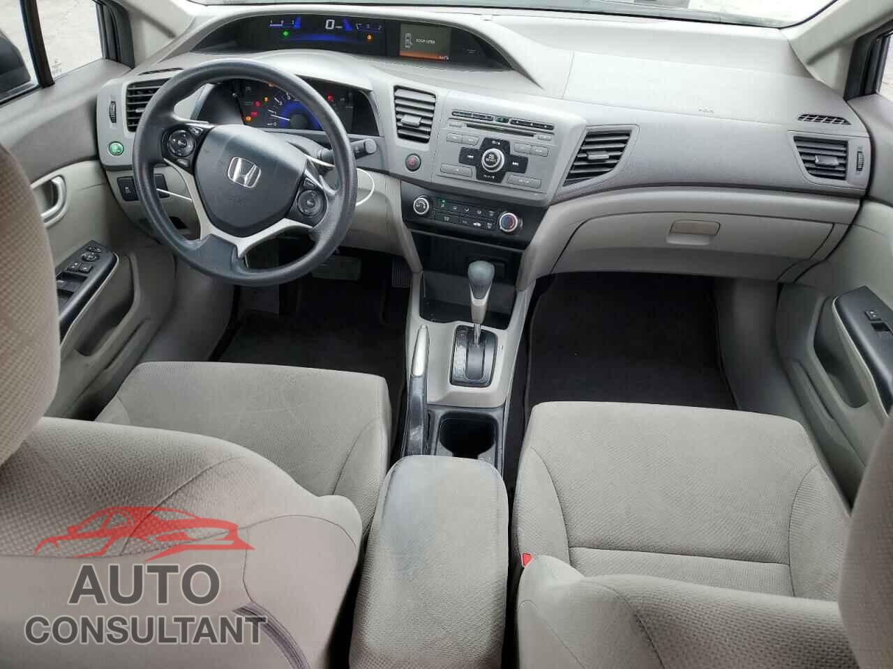 HONDA CIVIC 2012 - 19XFB2F55CE391368
