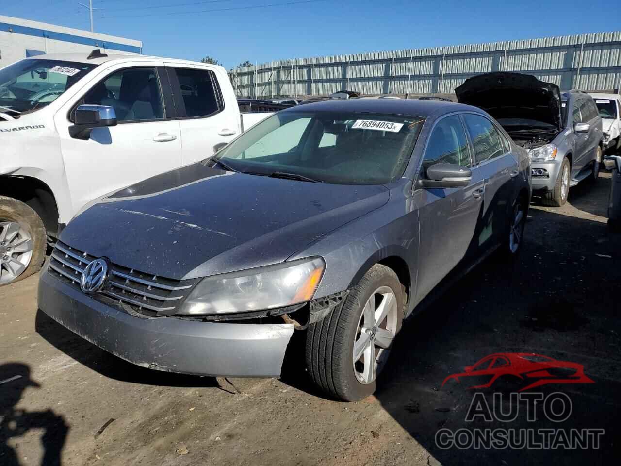 VOLKSWAGEN PASSAT 2013 - 1VWBP7A31DC030048