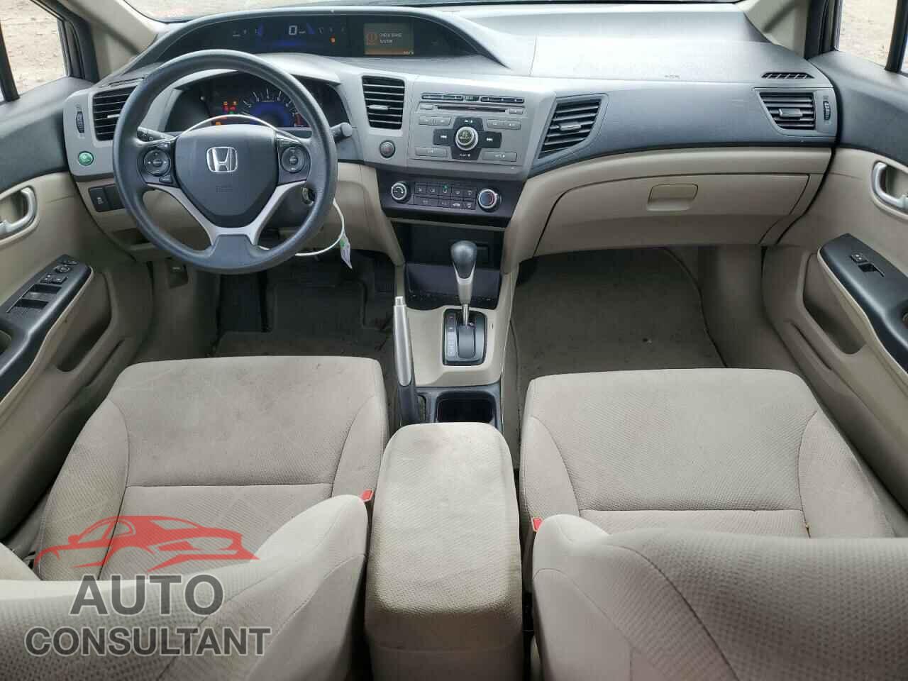 HONDA CIVIC 2012 - 19XFB2F59CE384908
