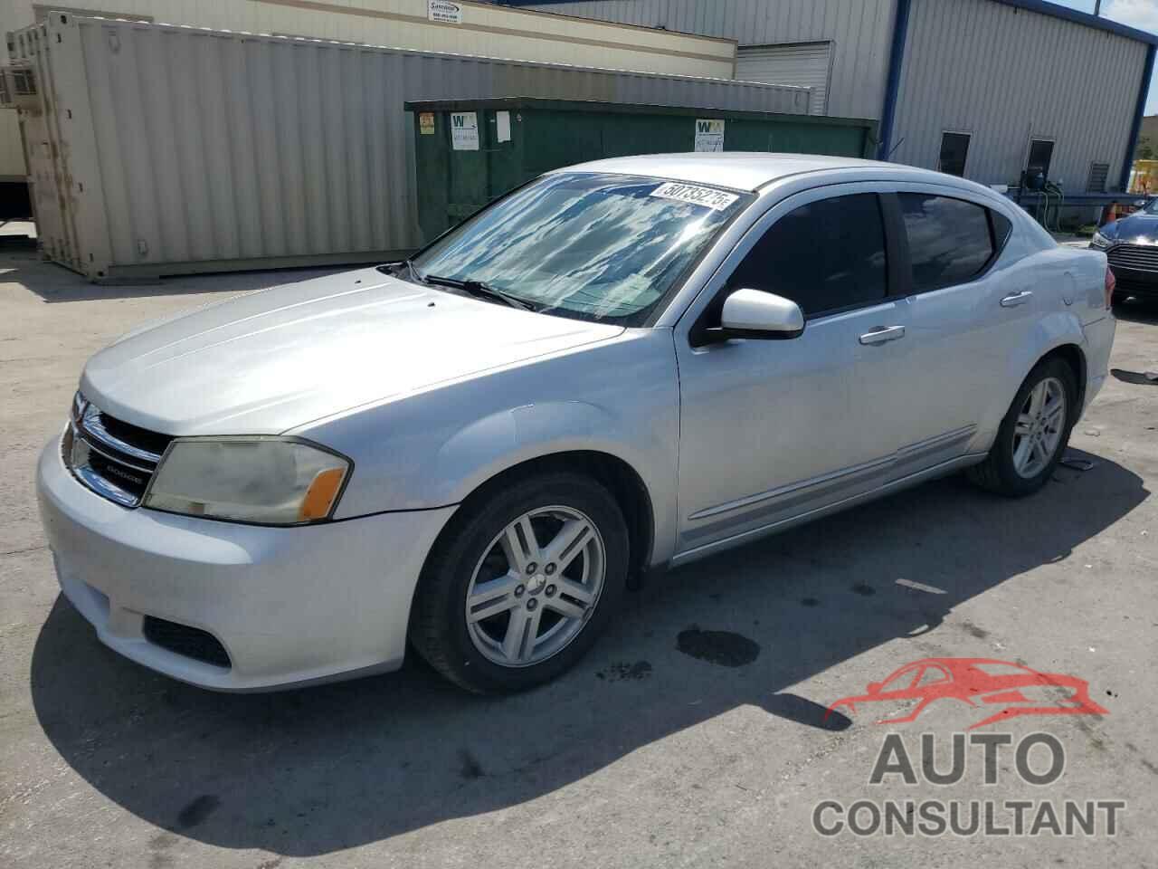 DODGE AVENGER 2012 - 1C3CDZCB3CN156760
