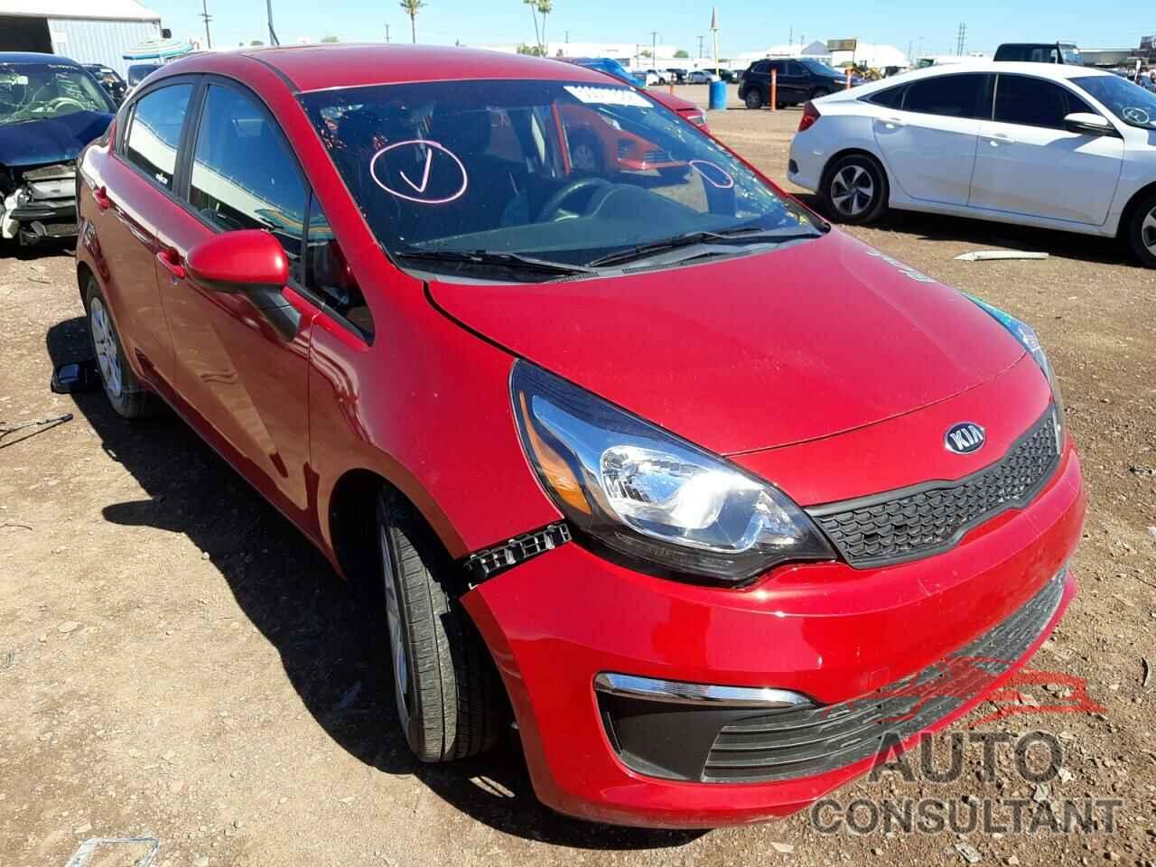 KIA RIO 2017 - KNADM4A39H6028682