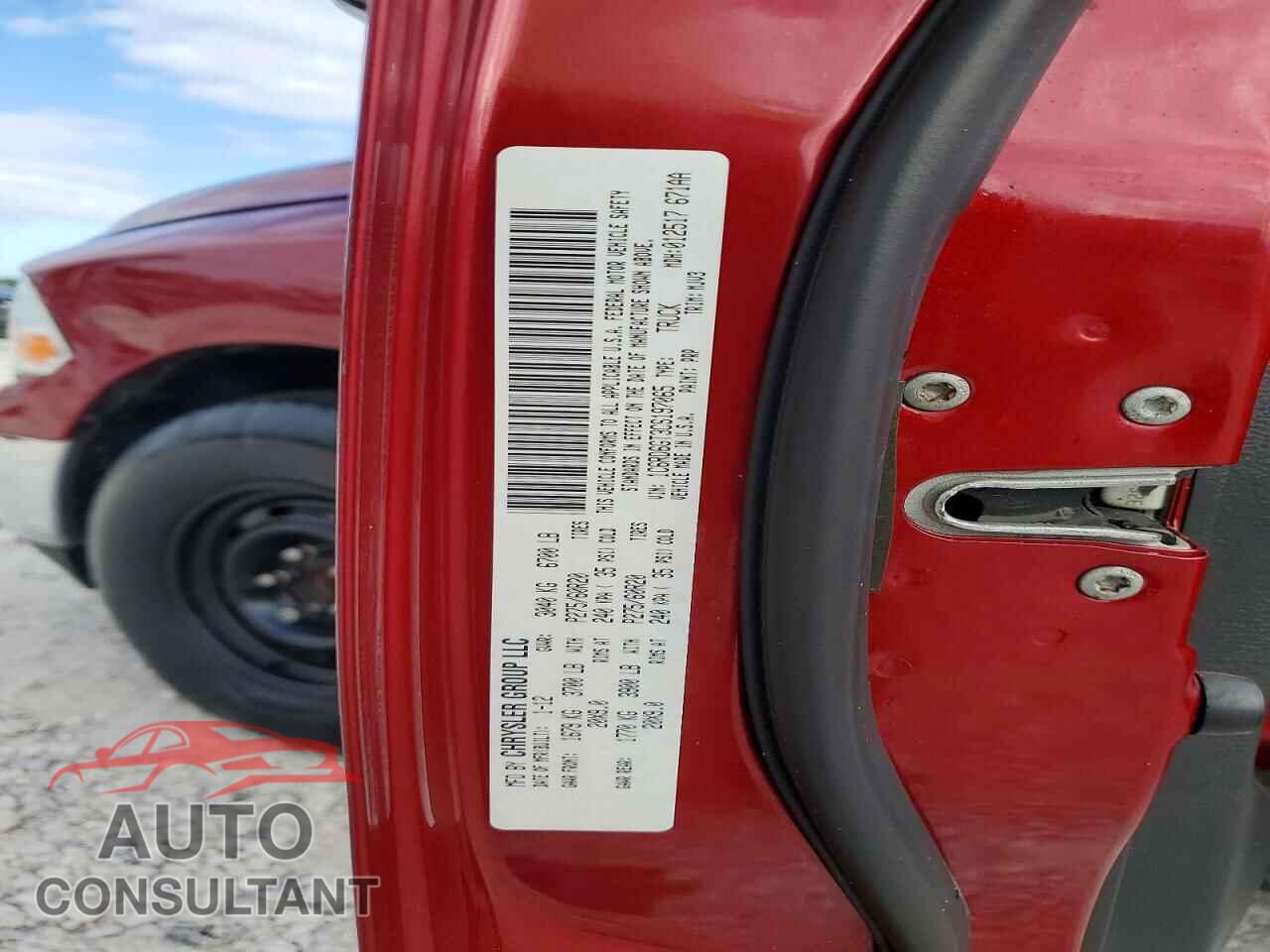 DODGE RAM 1500 2012 - 1C6RD6GT3CS197065