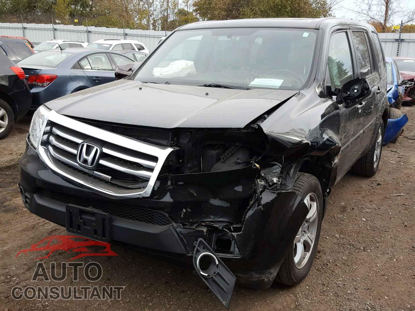 HONDA PILOT EXL 2015 - 5FNYF4H58FB017308