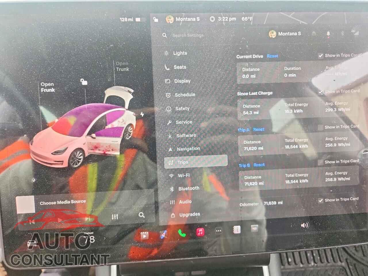 TESLA MODEL 3 2018 - 5YJ3E1EA7JF053383
