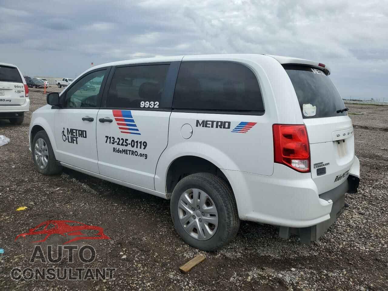 DODGE CARAVAN 2019 - 2C4RDGBG9KR524366
