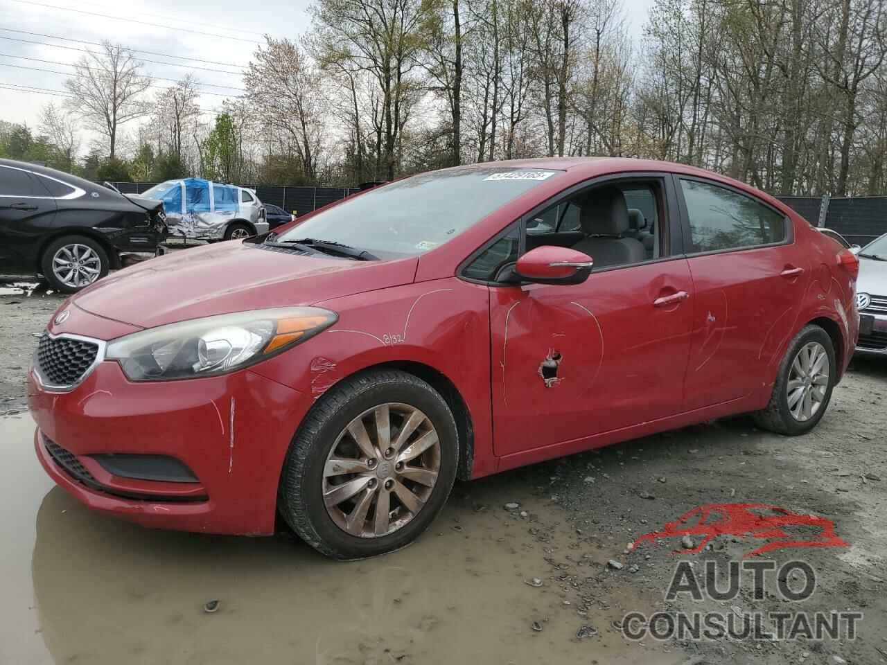 KIA FORTE 2016 - KNAFX4A60G5542760