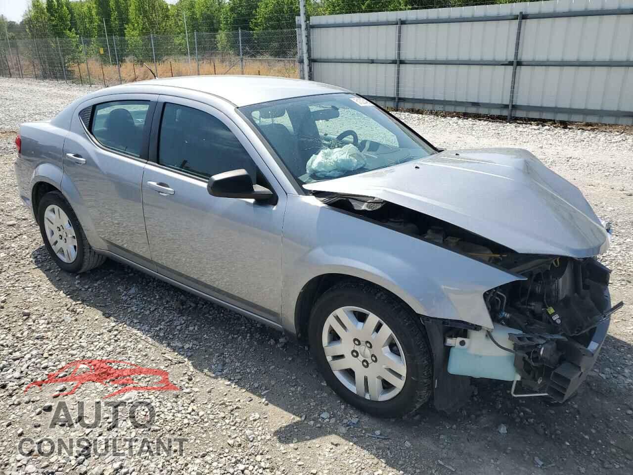 DODGE AVENGER 2013 - 1C3CDZAB9DN544080