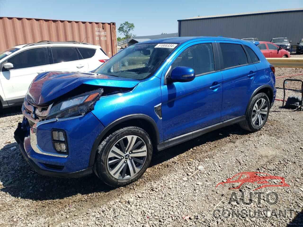 MITSUBISHI OUTLANDER 2022 - JA4APVAU0NU011038