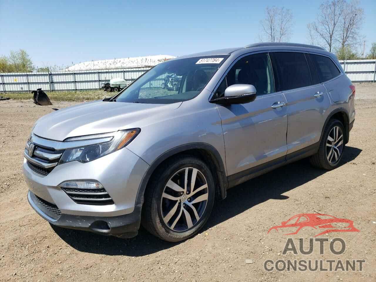 HONDA PILOT 2017 - 5FNYF6H02HB048783