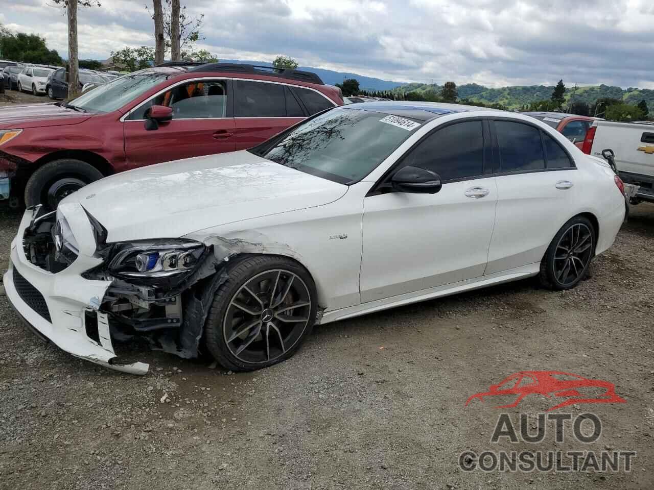 MERCEDES-BENZ C-CLASS 2019 - 55SWF6EB5KU290941