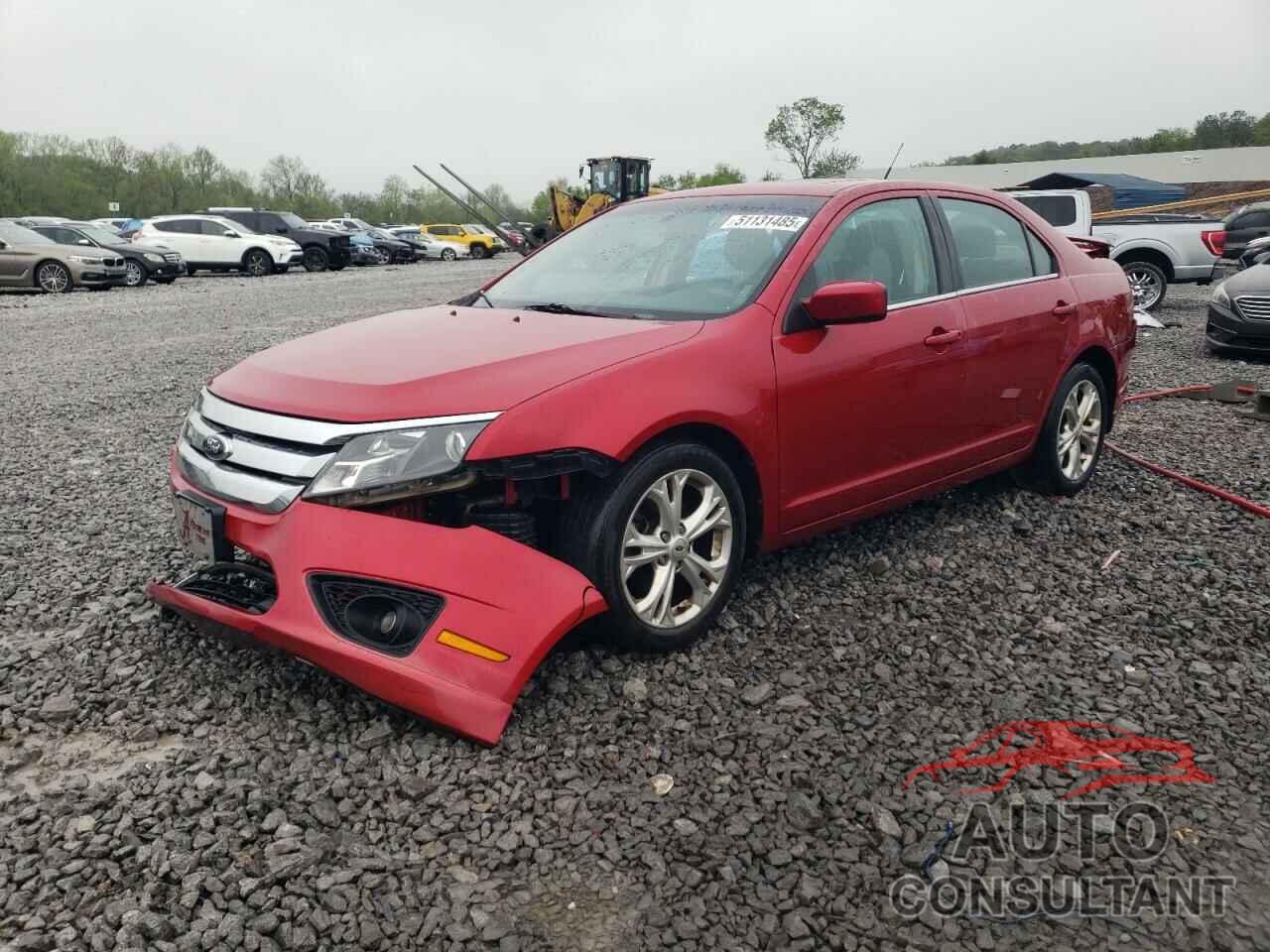 FORD FUSION 2012 - 3FAHP0HA9CR388738