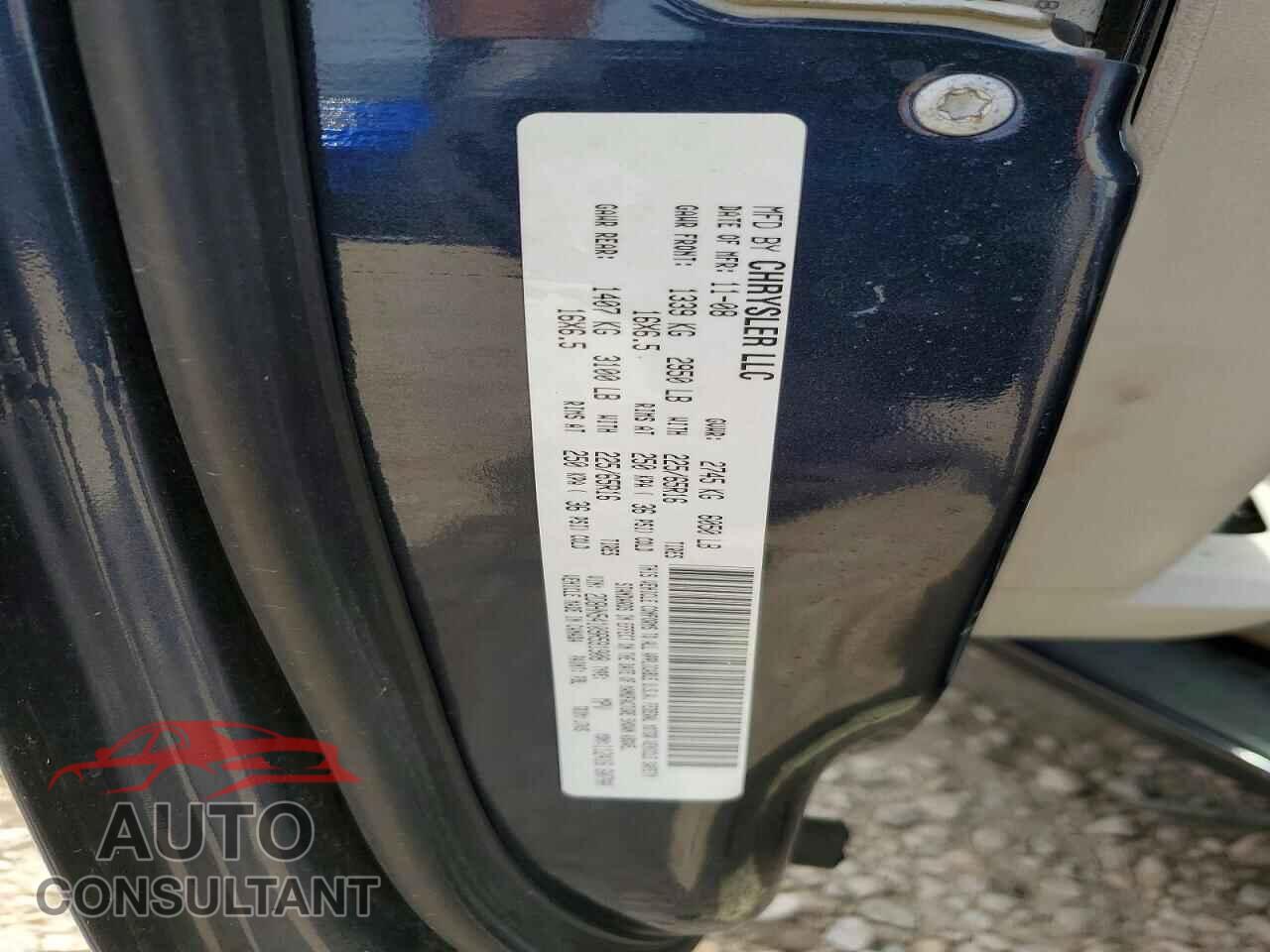 DODGE CARAVAN 2009 - 2D8HN54109R591908